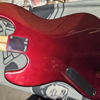 Fender AJB Aerodyne Jazz Bass 2003 - 2015 - Old Candy Apple Red image 2