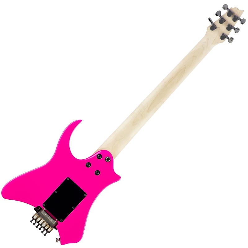 Traveler Guitar V88X Vaibrant Deluxe Electric Travel Guitar (Hot Pink)