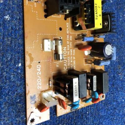 Korg X3 power supply board