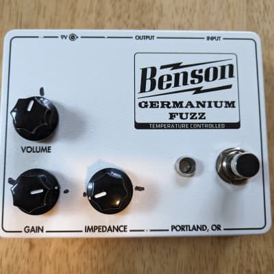 Benson Germanium Fuzz Pedal - Solar White for sale