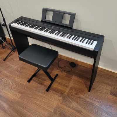 Yamaha P71 with Stand, Bench and Sustain Pedal image 1