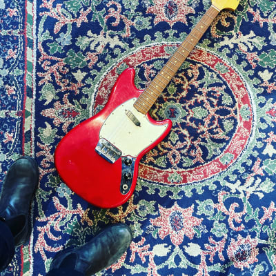 1964 Fender Musicmaster II Dakota Red image 1