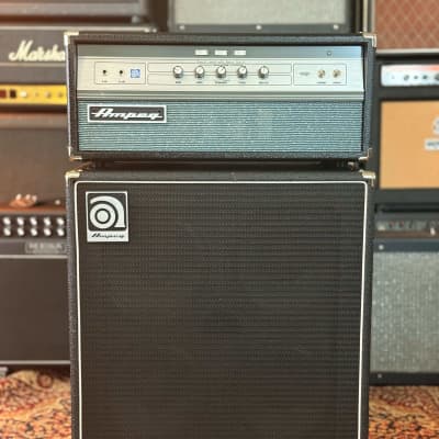 Ampeg V-4B 100W All-Tube Head and SVT-212AV 2x12 Bass Stack