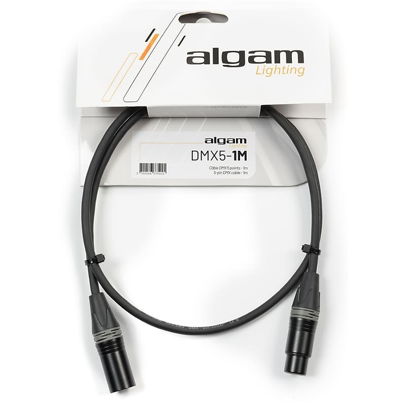 Algam Dmx5 1 M Cavo Dmx 5 Poli 1 Mt image 1