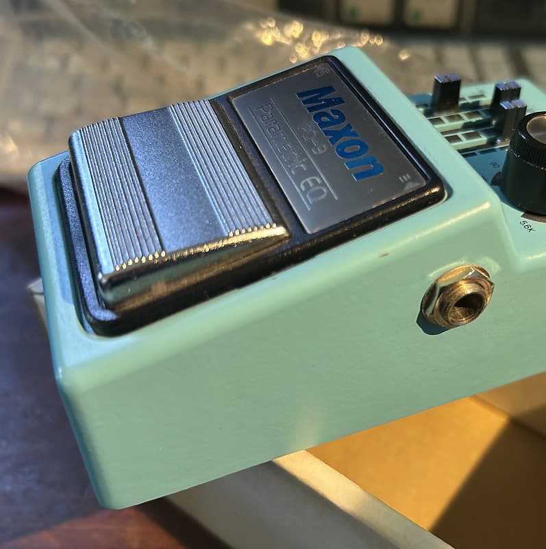 Maxon PQ-9 Parametric EQ 1981 - Baby Blue | Reverb
