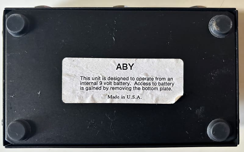 Morley ABY Switch