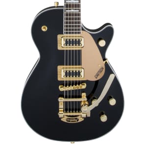 Black and top gold gretsch