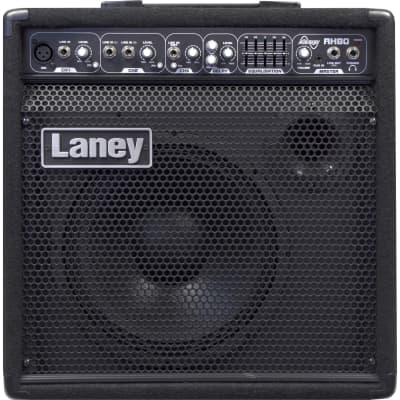 Laney AH80 3-channel, 5-band EQ and Digital Delay, 80W, 10" woofer plus tweeter Keyboard, Vocals image 1