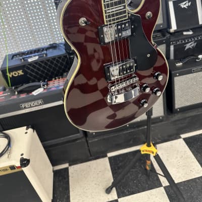 Hagstrom Swede Wild Cherry Transparent | Reverb