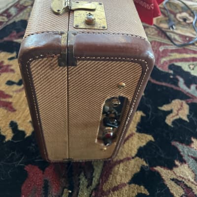 Suitcase Tweed 5F1 Champ Clone 10” Jensen Combo Amp image 2