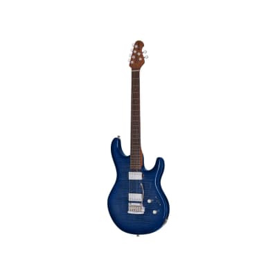 Music Man LUKE-1 20th Anniversary Limited Edition Pearl Blue | Reverb