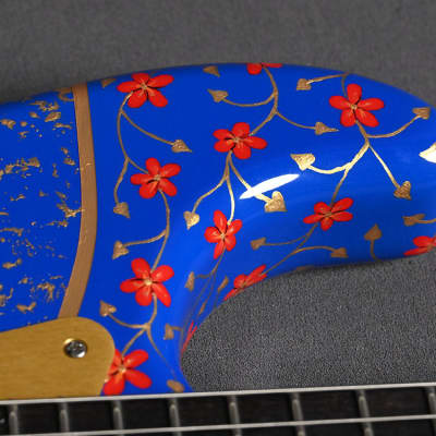 Fender Custom Shop Stratocaster "Blue with Red & Gold" Thorn / Gallenberger Project 2022 image 16
