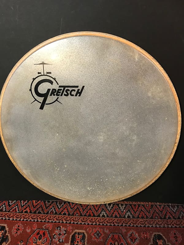Gretsch Name Band 60s 22" Logo Head image 1