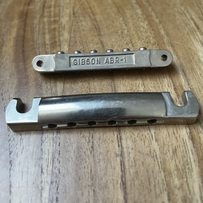 Gibson ABR-1 wired (dot) & Tailpiece - Nickel image 2
