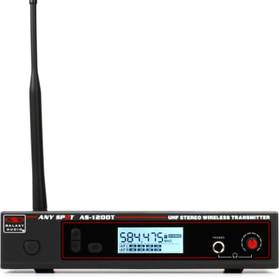Galaxy Audio AS-1200-2D Wireless In-ear Monitor System - D Band for Live Sound and Front of House image 3