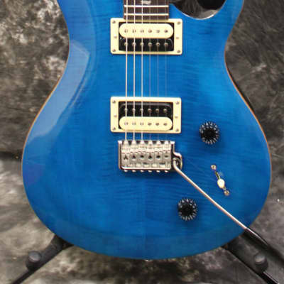 PRS SE Custom 22 Electric Guitar Sapphire Blue w/Gigbag image 1