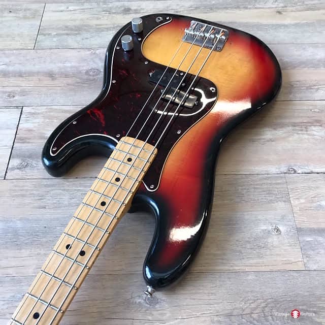 Aria pro II Precise Bass PB400 matsumoku 1977 sunburst | Reverb