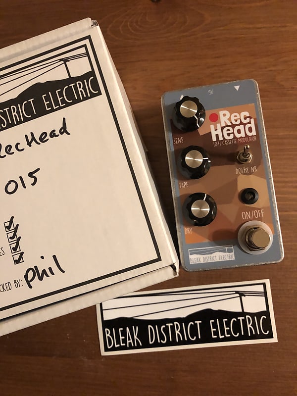 Bleak District Electric Rec Head 2022 modulation tape head warble