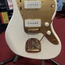 Squier 40th Anniversary Gold Edition Jazzmaster 2022 - Present Olympic White
