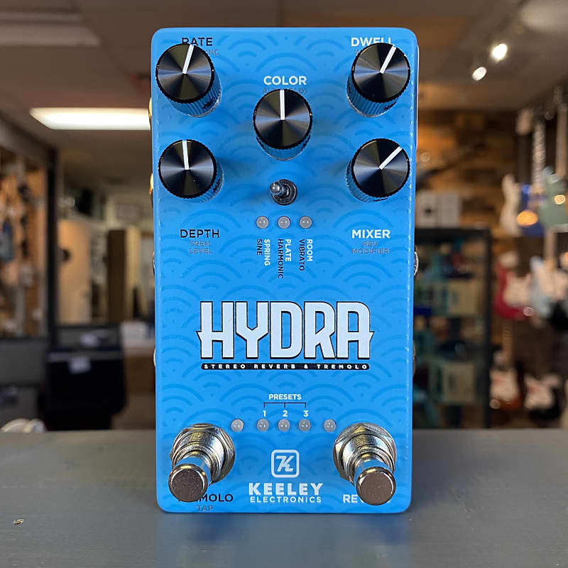 Keeley HYDRA Stereo Reverb & Tremolo | Reverb Canada