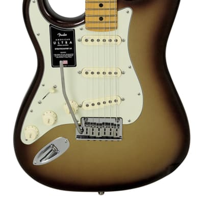 Fender American Ultra Stratocaster Mocha Burst Lefty image 2