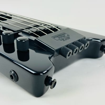 Steinberger Spirit XT-2, "One For My Lefty Bass Brothers!" 2023 - Black image 9
