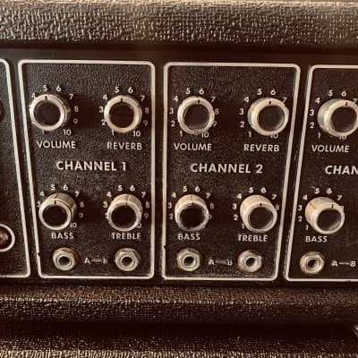 Peavey 260 Standard PA mixer-amp and 2X T300 speaker cabs 1975 image 3
