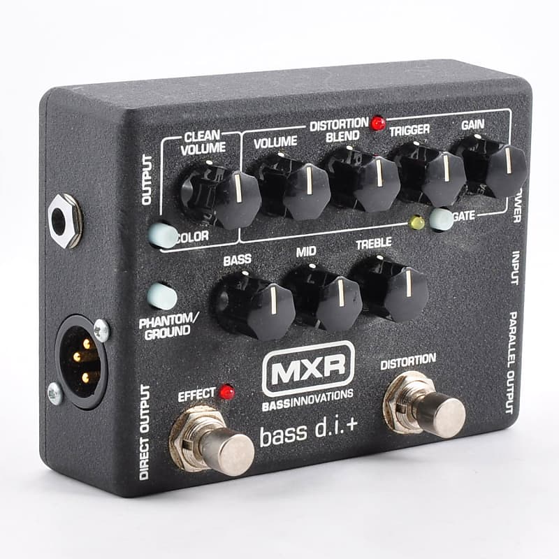 Mxr M80 Bass D.I.+ Bass Preamp Distortion Guitar Effects Pedal
