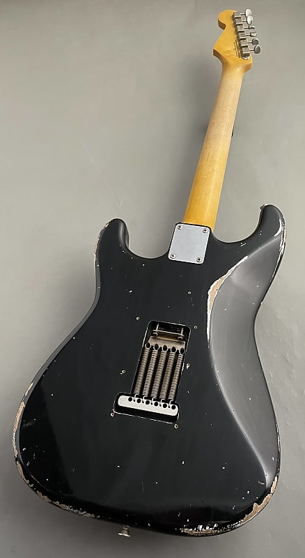 SCOOP CREATION WORKS 62-ST w/Tortoise Pickguard Hard Aged 2023 - Black  ≒3.49kg [Made in Japan][GSB019]