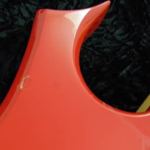 BC RICH Vintage 1989 Virgin Bass Guitar Platinum Series Ferrari Red Maple Neck image 17