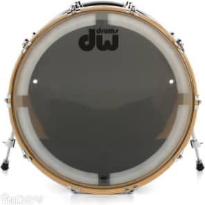 DW Performance Series Bass Drum - 18 x 22 inch - Black Diamond FinishPly image 3