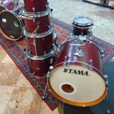 TAMA Silverstar - All Birch Custom 5-Piece Kit + Iron Cobra Double