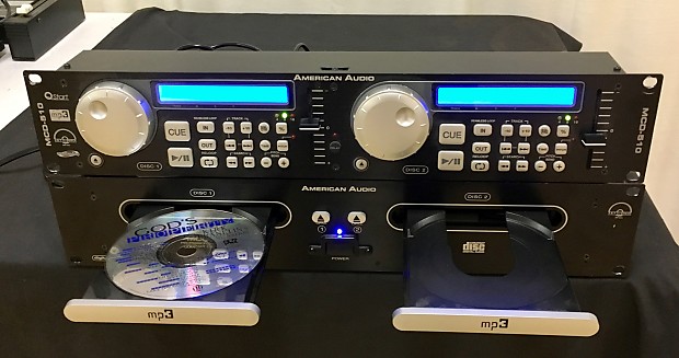 American Audio MCD-510 Rackmount Dual CD/MP3 Player image 1