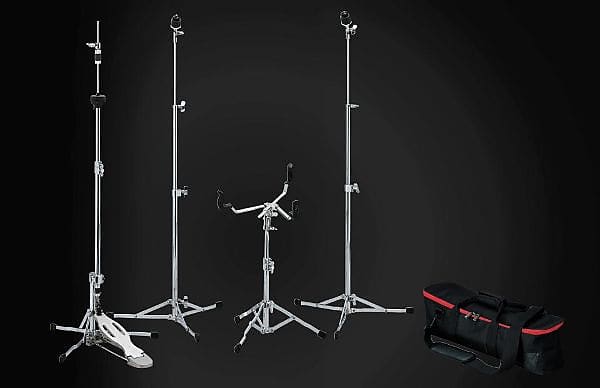 The Classic Stand Hardware Kit HC4FBThe hardware package including the following products: HC52F Cymbal Stands (x2), - HH55F Hi-Hat Stand, HS50S Snare Stand, Carrying Bag image 1