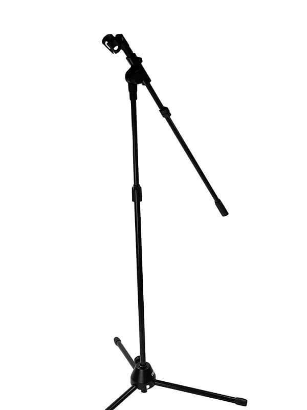 Boom Microphone Stand 5' Adjustable Mic Clip Tripod Mike Reverb