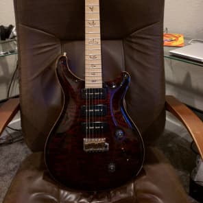 Paul Reed Smith Custom 22 Soapbar Limited Edition 2010 Fire Red Burst image 4