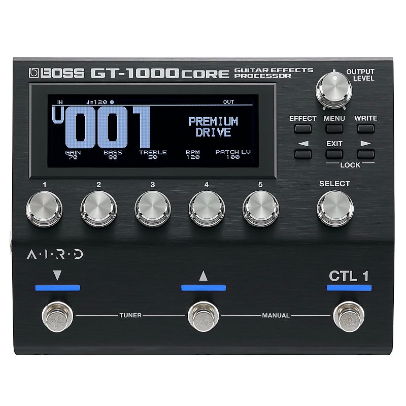 Boss GT-1000CORE Guitar Effects Processor Pedal image 1