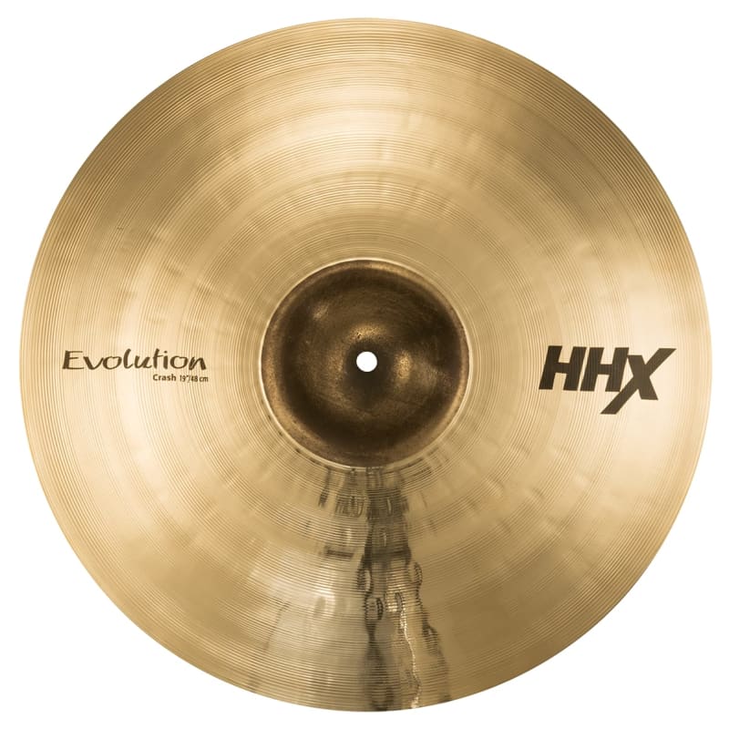 Photos - Cymbal Sabian    19" HHX Evolution Crash Brilliant Finish Na... Natural  2023