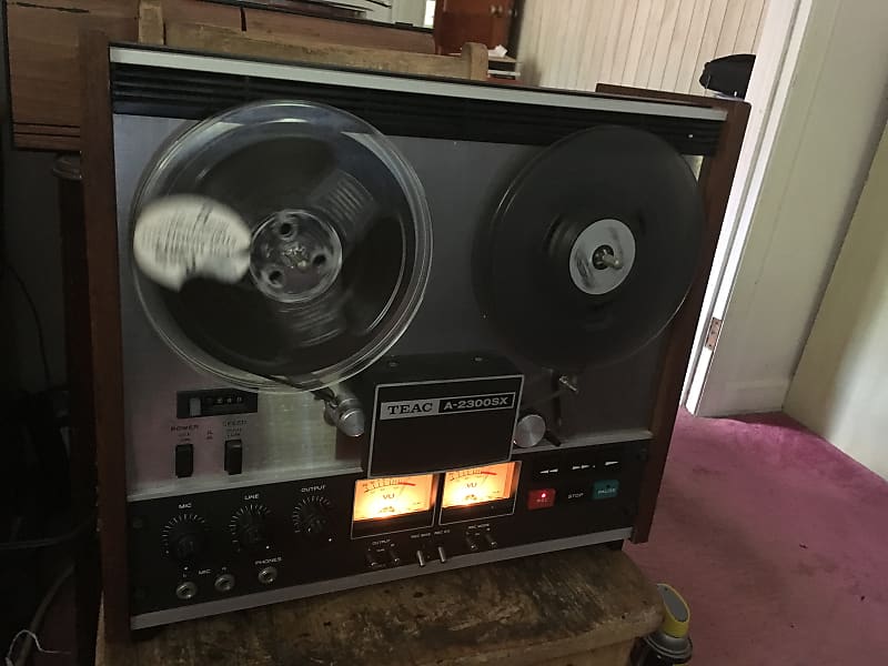TEAC A-3300SX 2T 2 Track 10.5 Inch Stereo Reel to Reel Tape Deck Recorder