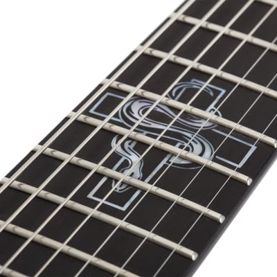 Schecter Randy Weitzel V-7 FR Satin White SWHT 7-String Electric Guitar + Hard Case V7 V 7 image 11