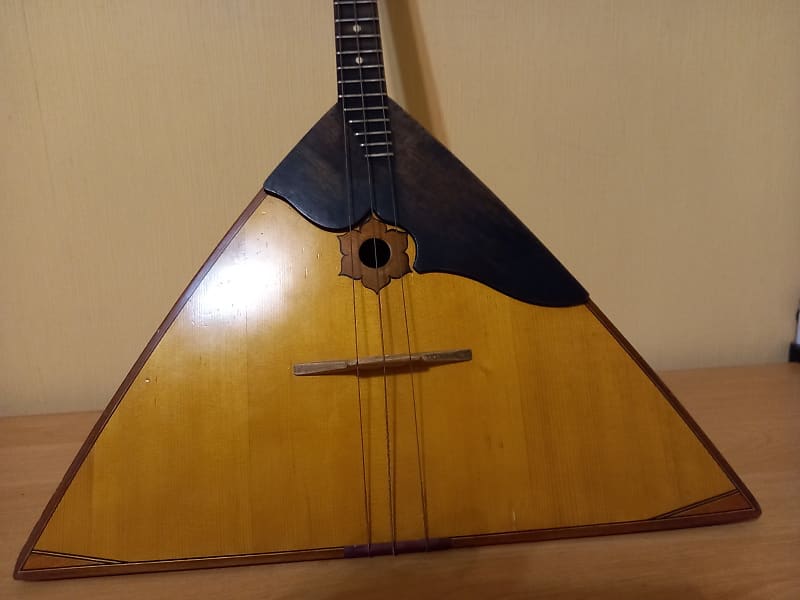 Balalayka Sekunda USSR Soviet Folk Instrument Vintage | Reverb