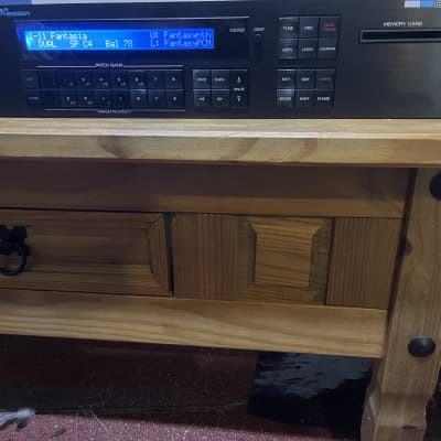Roland D-550 Digital Piano Sound Module 1987 - Black