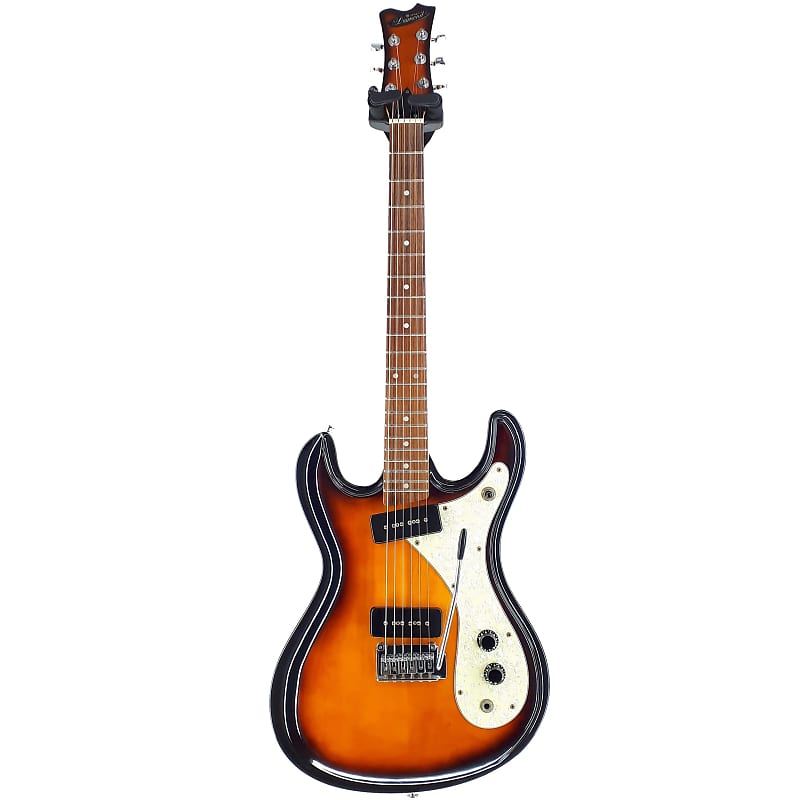 Aria DM-380 Diamond Electric Guitar White with Black