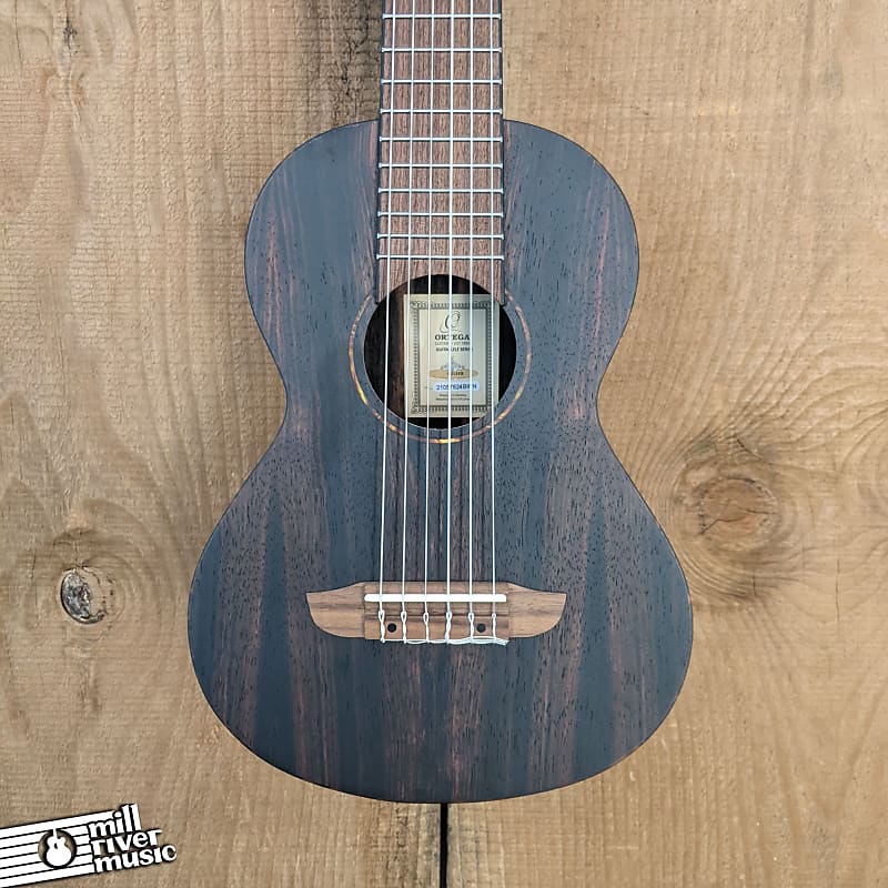 Immagine Ortega Timber Series 6-string Acoustic Guitarlele Ebony RGL5EB - 1