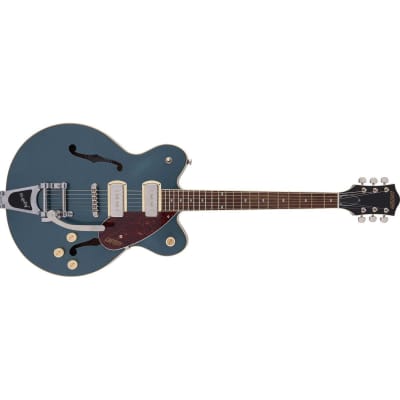 Gretsch G2622T-P90 Streamliner Collection Center Block Double-Cut P90 Electric Guitar with Bigsby, Gunmetal image 11