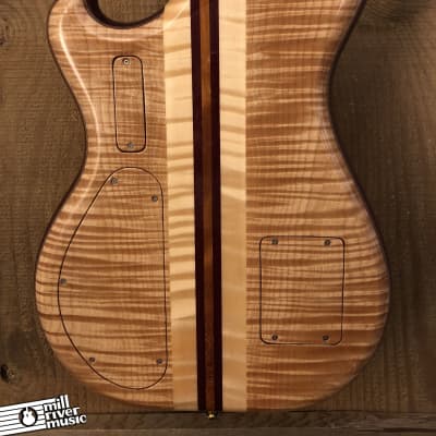 Alembic Further FLG6 Quilted Maple / Purpleheart 2011 w/ OHSC image 6
