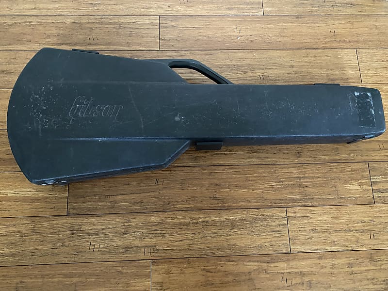 Gibson Les Paul Chainsaw Case Gen 2 Red interior 1970s 3 Reverb