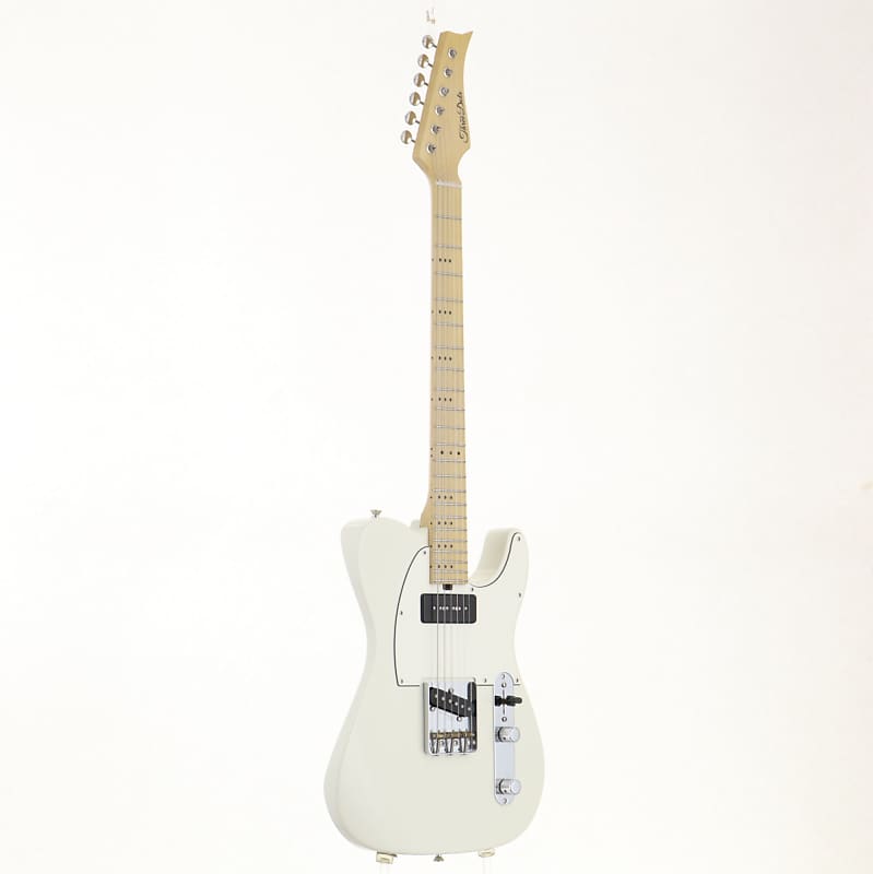 ギター Three Dots Guitars S Olympic White Three Dots ( スリードッツ ) S Model Olympic White Maple 送料
