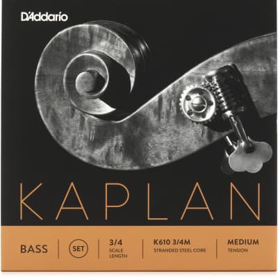 D'Addario K610 Kaplan Double Bass String Set - 3/4 Size image 1