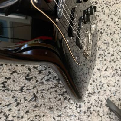 Black Mario Martin S Style Electric Guitar w/ Hard Case image 11